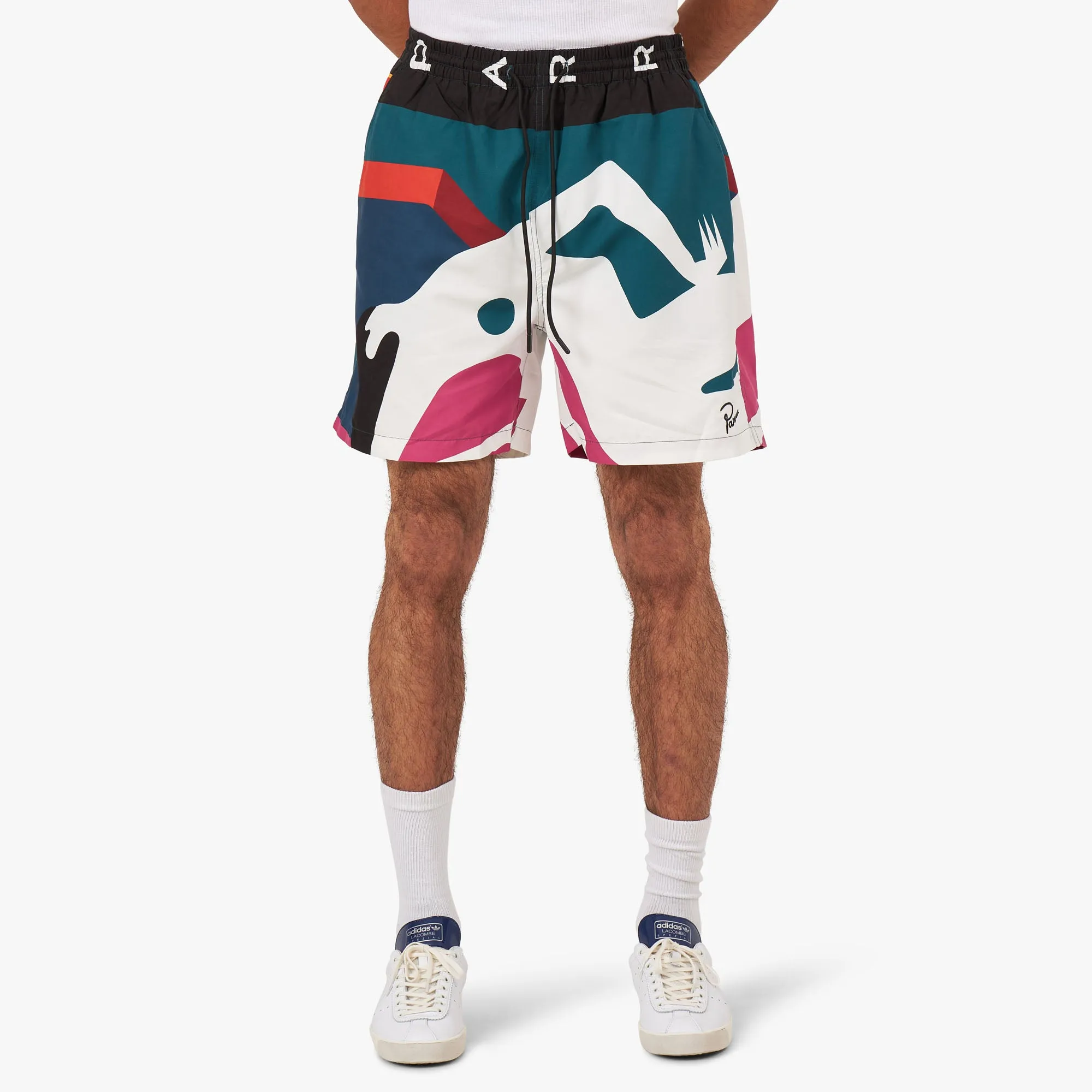 by Parra Beached Swim Shorts / Multi sold by Livestock