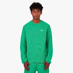 Nike NOCTA Tech Fleece Crewneck Stadium Green / Sail sold by Livestock