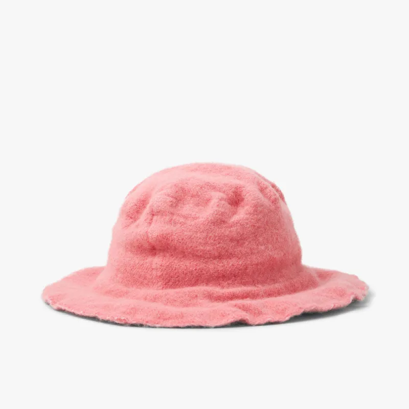 COMME des GARÇONS SHIRT Wool Nylon Bucket Hat / Pink sold by Livestock