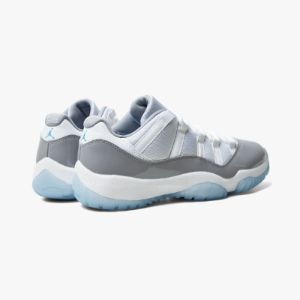 Jordan 11 Retro Low White / University Blue - Cement Grey sold by Livestock