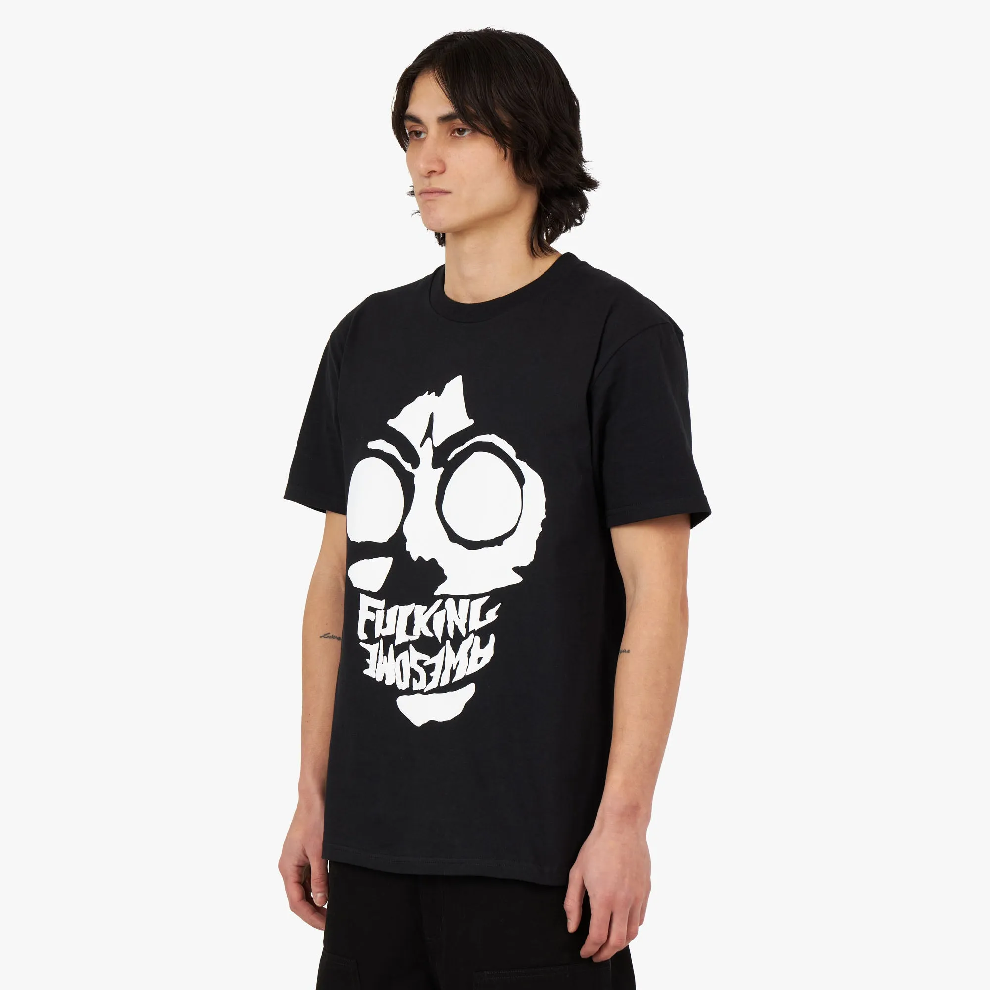 【FUCKING AWESOME】 FANGS TEE BLACK Fucking Awesome Fangs T-Shirt - Black | Flatspot