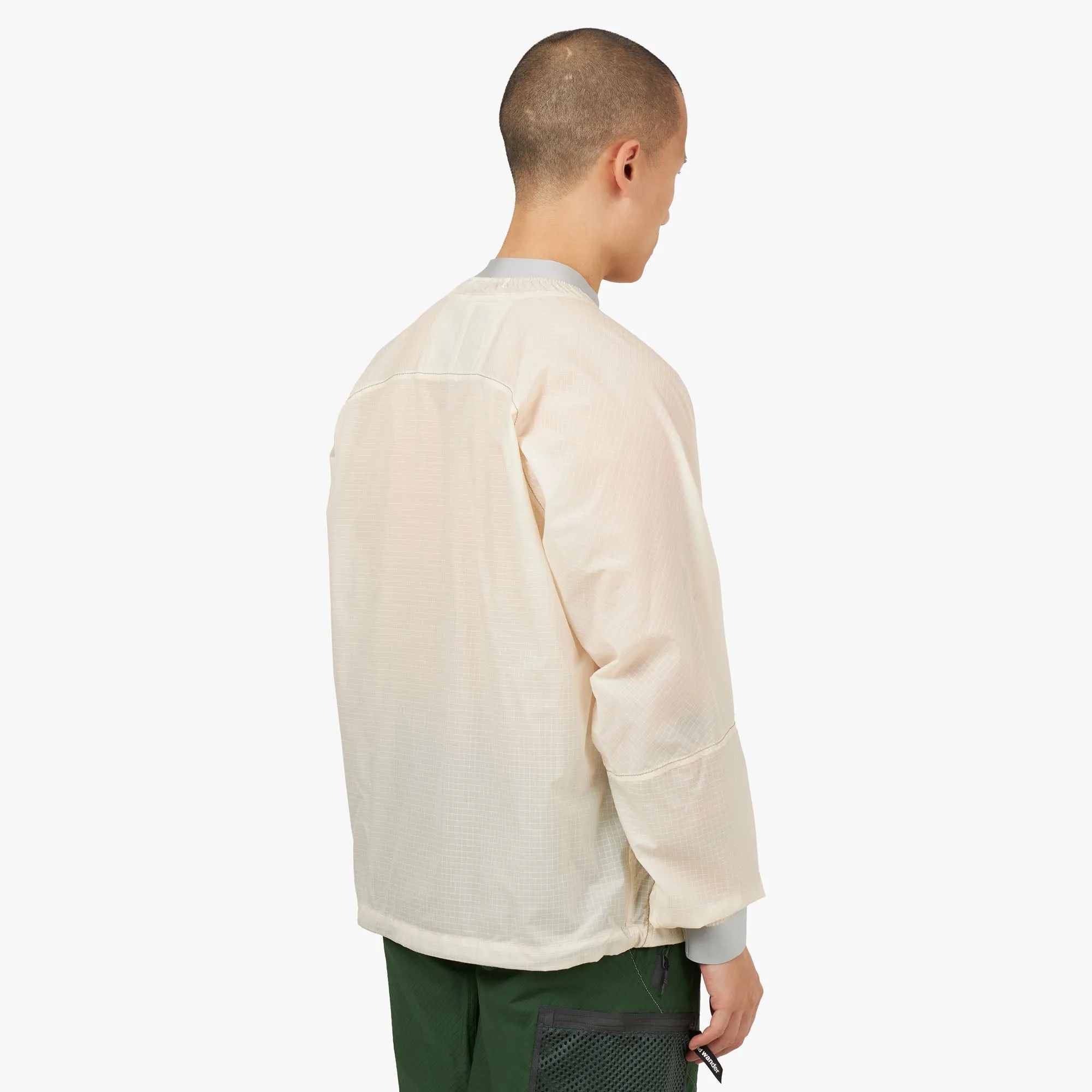 and wander Breath Rip Pullover Jacket / Off White sold by Livestock product image thumbnail 3