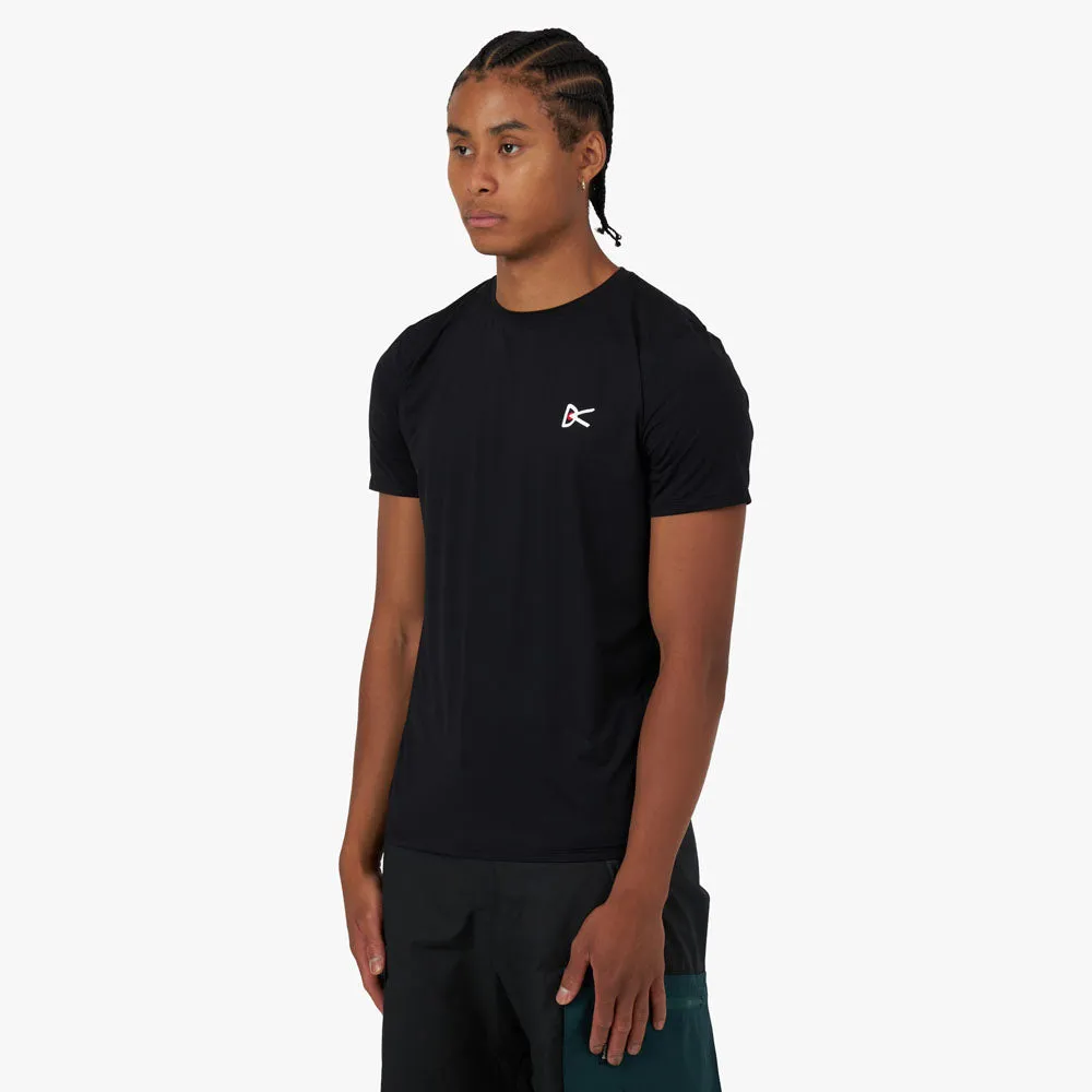 District Vision Ultralight Aloe Short Sleeve T-shirt / Black sold by Livestock product image thumbnail 2