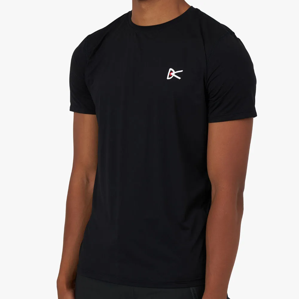 District Vision Ultralight Aloe Short Sleeve T-shirt / Black sold by Livestock product image thumbnail 4
