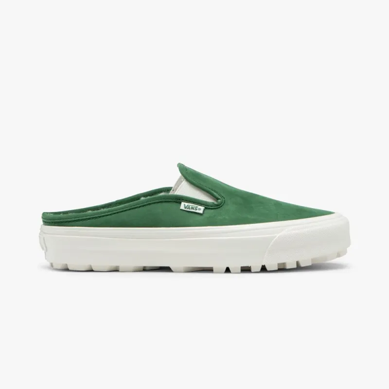Vans Vault x Museum of Peace & Quiet OG Mule LX Green / Marshmallow sold by Livestock