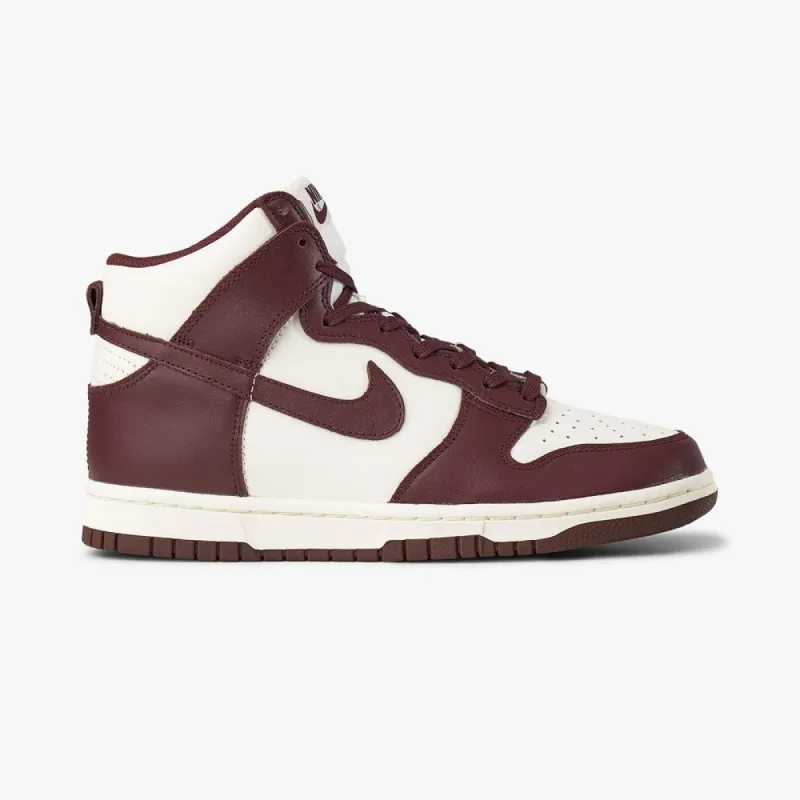 Nike Women's Dunk High Burgundy Crush / Sail sold by Livestock