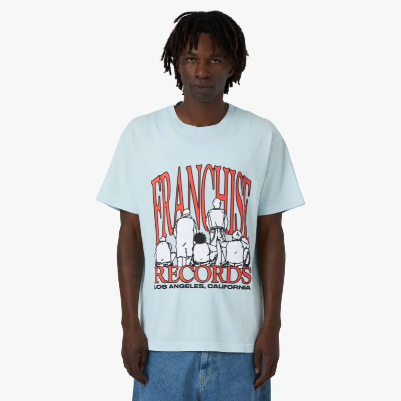 Franchise West Coast Eclecticism T-shirt / Baby Blue sold by Livestock