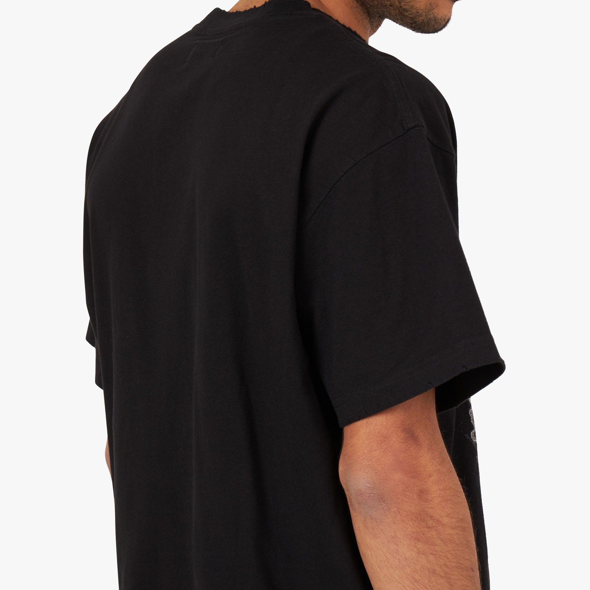 Honor The Gift Mystery of Pain T-shirt / Black sold by Livestock product image thumbnail 5