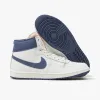 Jordan Air Ship PE SP Summit White / Diffused Blue sold by Livestock