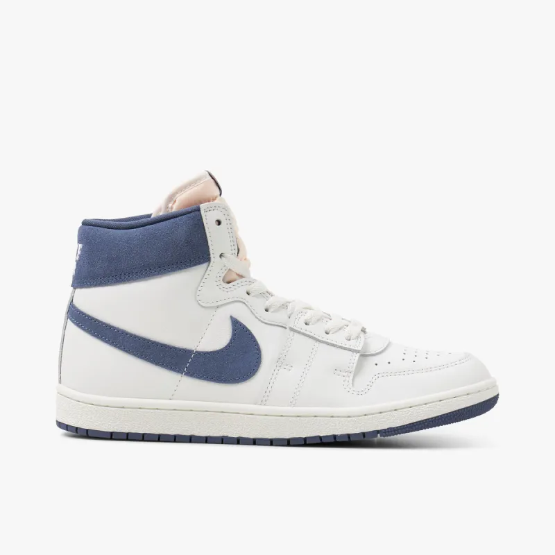 Jordan Air Ship PE SP Summit White / Diffused Blue sold by Livestock