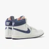 Jordan Air Ship PE SP Summit White / Diffused Blue sold by Livestock
