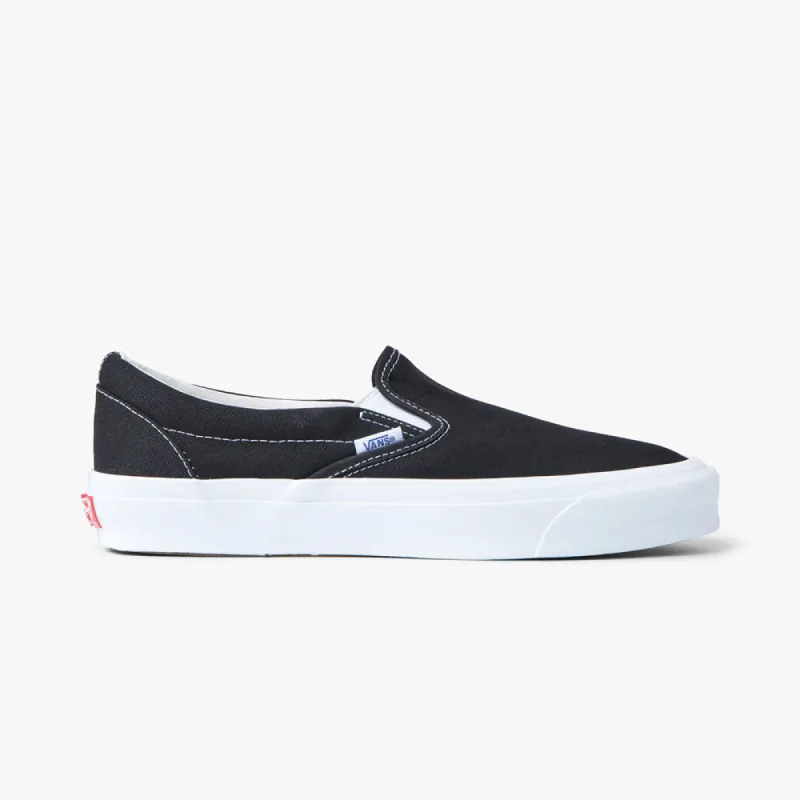 Vans Vault OG Slip-On LX Black / True White sold by Livestock