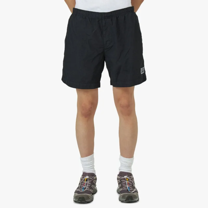 C.P. Company Flatt Nylon Swim Shorts / Black sold by Livestock