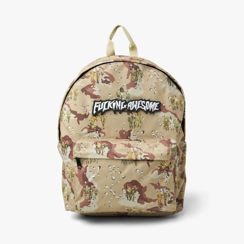 Fucking Awesome Velcro Stamp Backpack / Soldier Camo | Parallel