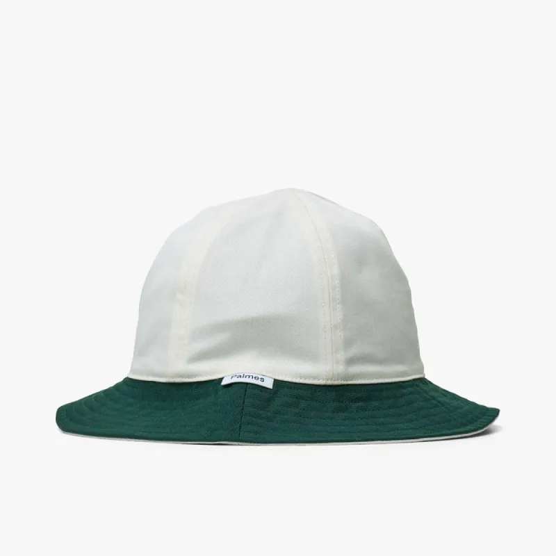 Palmes Horne Reversible Bucket Hat Off-White / Green sold by Livestock