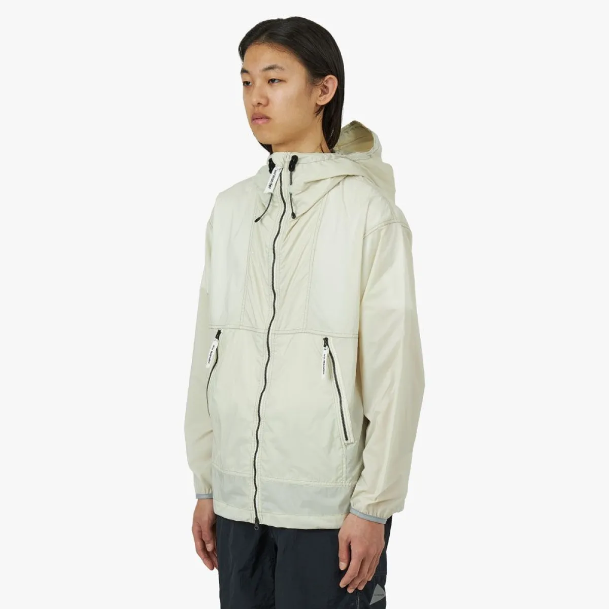 and wander Pertex Wind Jacket / Off White | Parallel