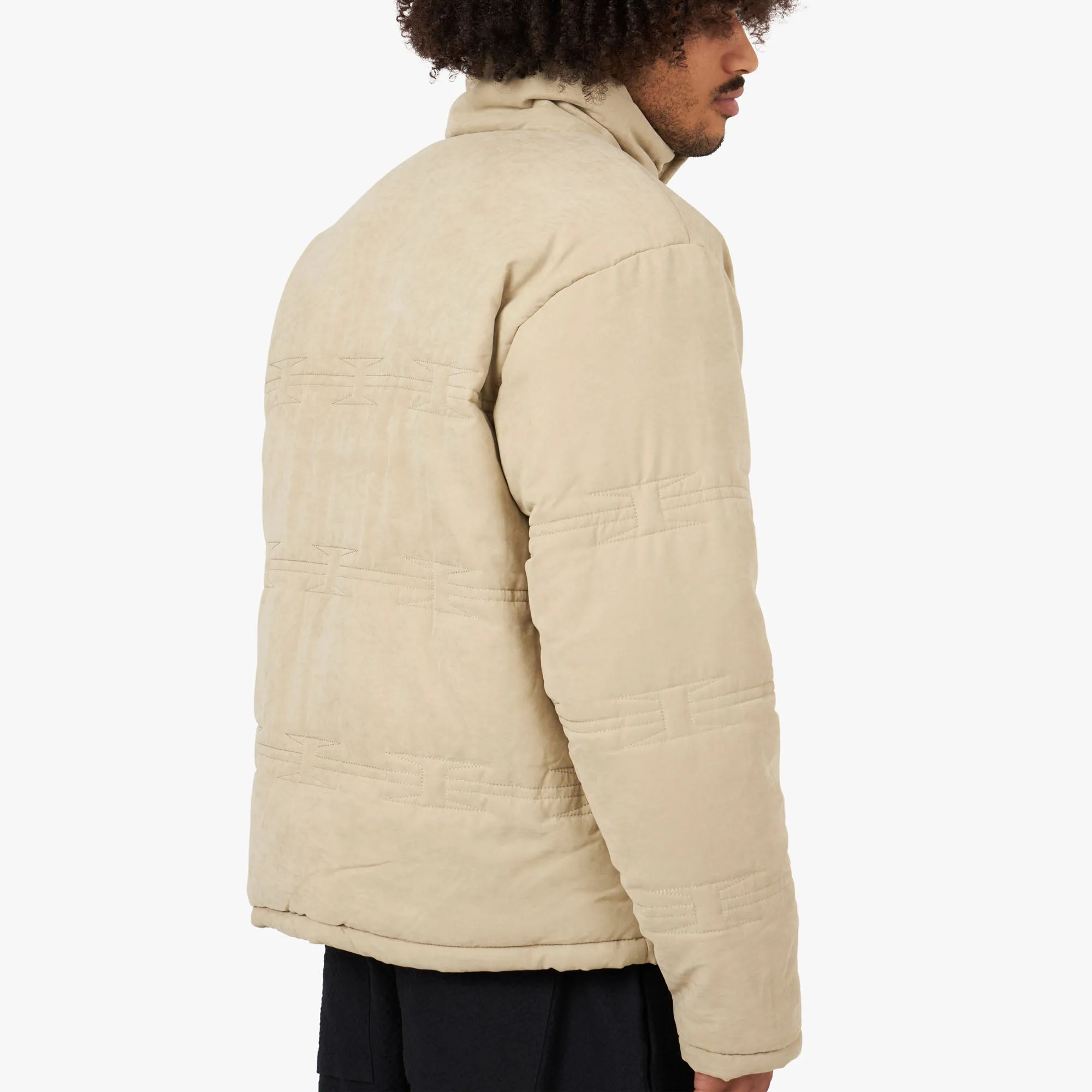 Honor The Gift H Wire Quilt Jacket / Bone sold by Livestock product image thumbnail 5