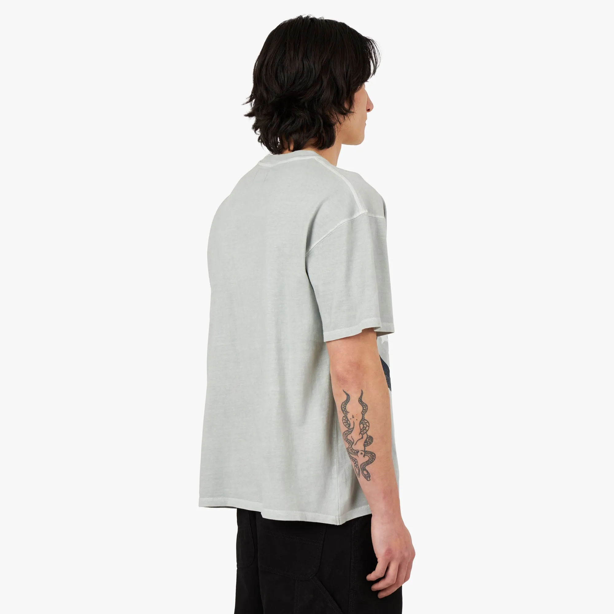 Honor The Gift HTG Seal Logo T-Shirt / Stone sold by Livestock product image thumbnail 3