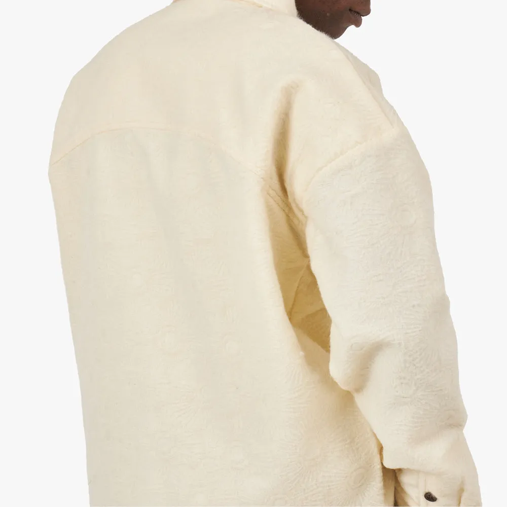 Honor The Gift Floral Cover Shirt / Cream sold by Livestock product image thumbnail 5