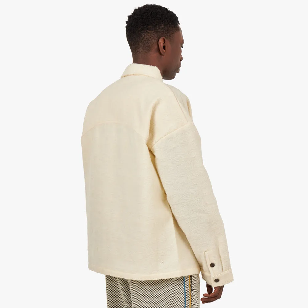 Honor The Gift Floral Cover Shirt / Cream sold by Livestock product image thumbnail 3