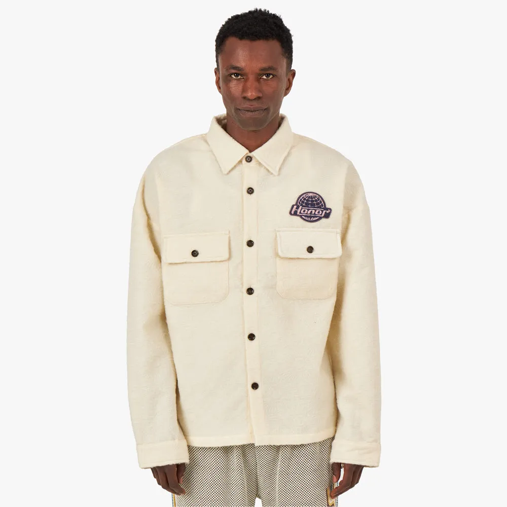 Honor The Gift Floral Cover Shirt / Cream sold by Livestock