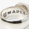 Maple Smiley Signet / Silver 925 sold by Livestock