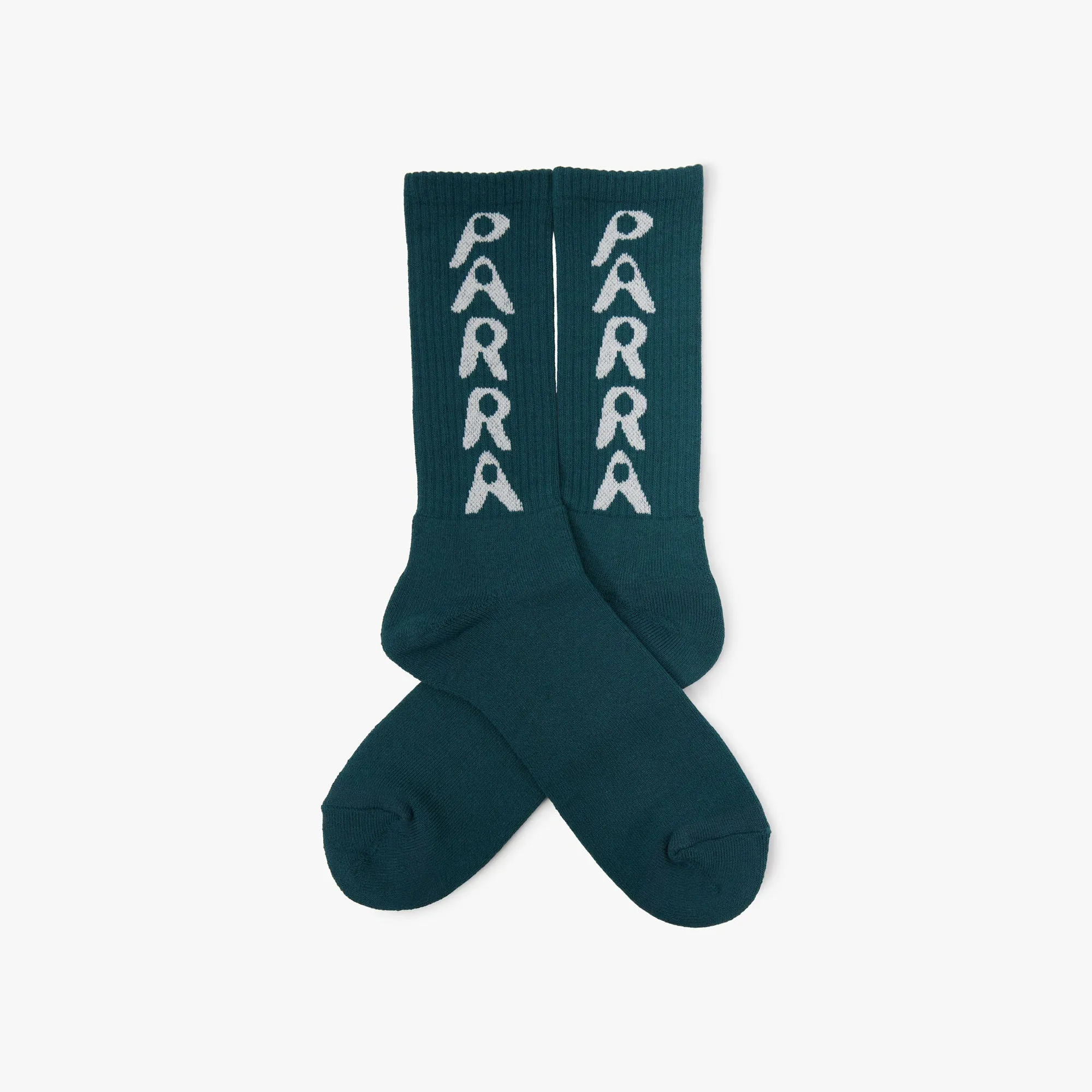 by Parra Hole Logo Crew Socks / Castleton Green sold by Livestock product image thumbnail 2