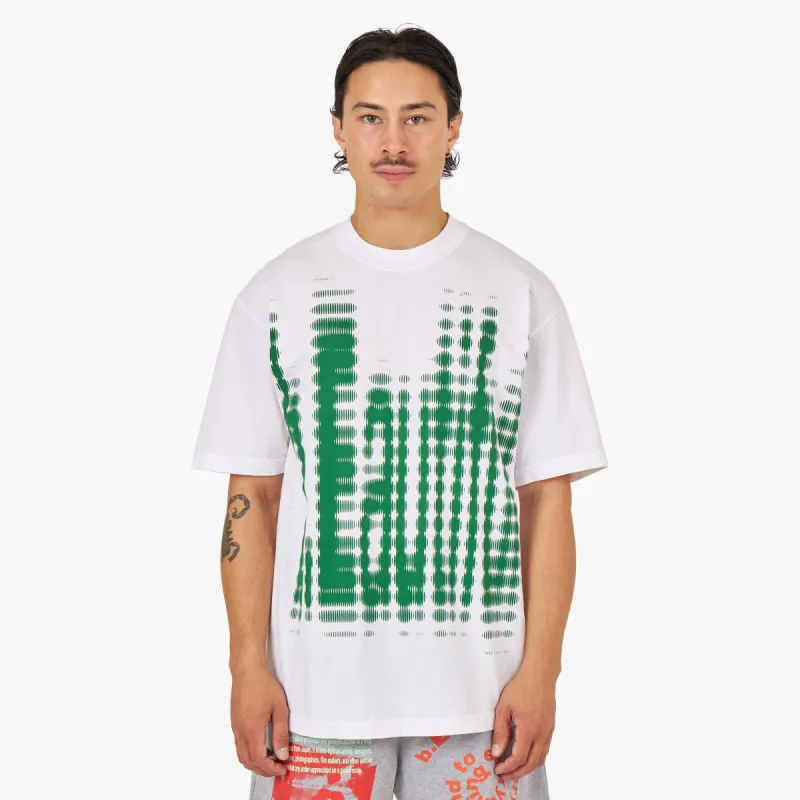 b.Eautiful Vapor Logo T-shirt / White sold by Livestock