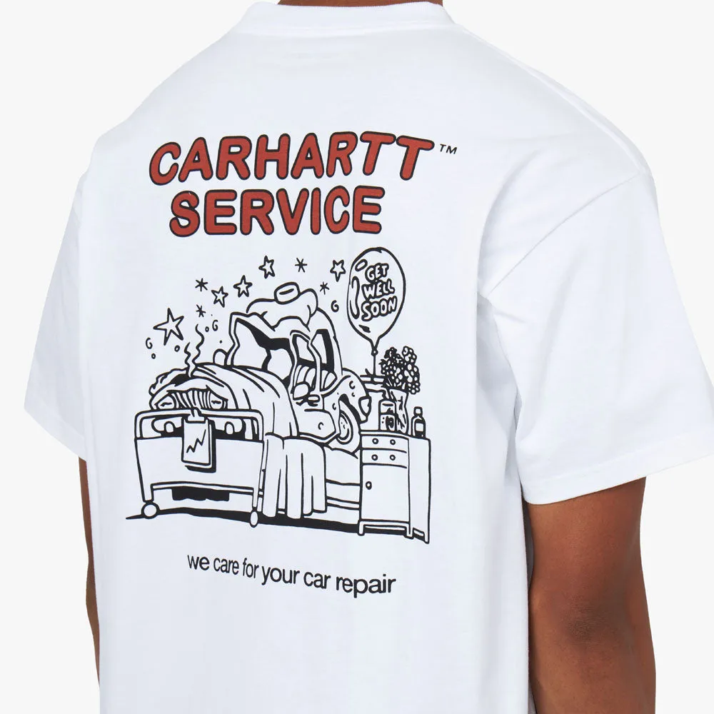 Carhartt WIP Car Repair T-shirt / White sold by Livestock product image thumbnail 5