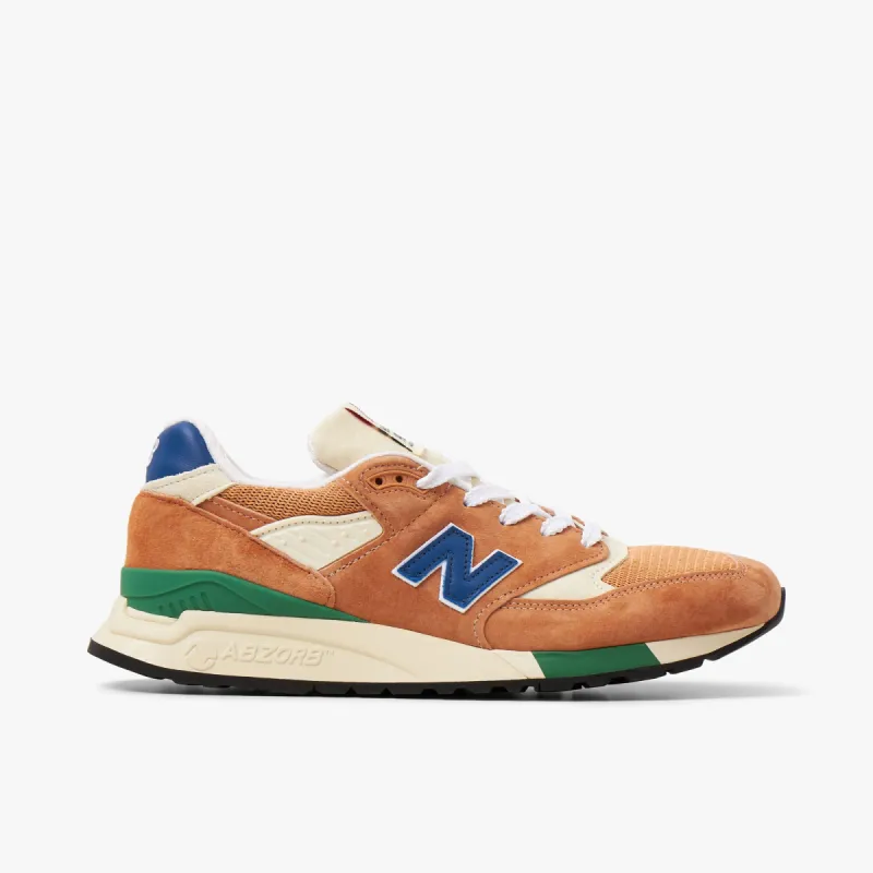 New Balance MADE in USA U998OB Orange / Royal sold by Livestock