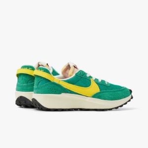 Nike Women's Waffle Debut Stadium Green / Opti Yellow - Sail sold by Livestock