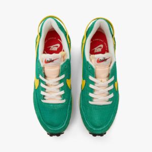 Nike Women's Waffle Debut Stadium Green / Opti Yellow - Sail sold by Livestock