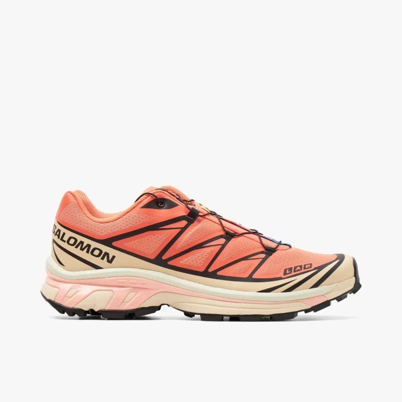 Salomon Sportstyle XT-6 Living Coral / Black - Cement sold by Livestock