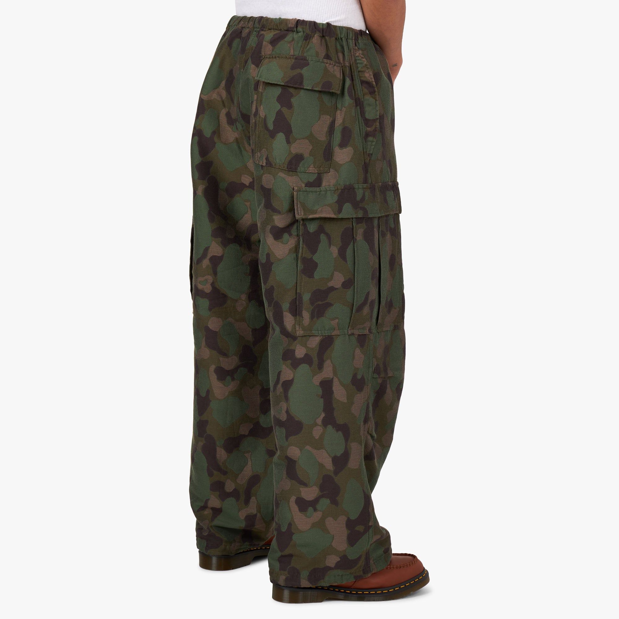 BEAMS PLUS MIL Over Pants Camo Jacquard / Olive sold by Livestock product image thumbnail 3
