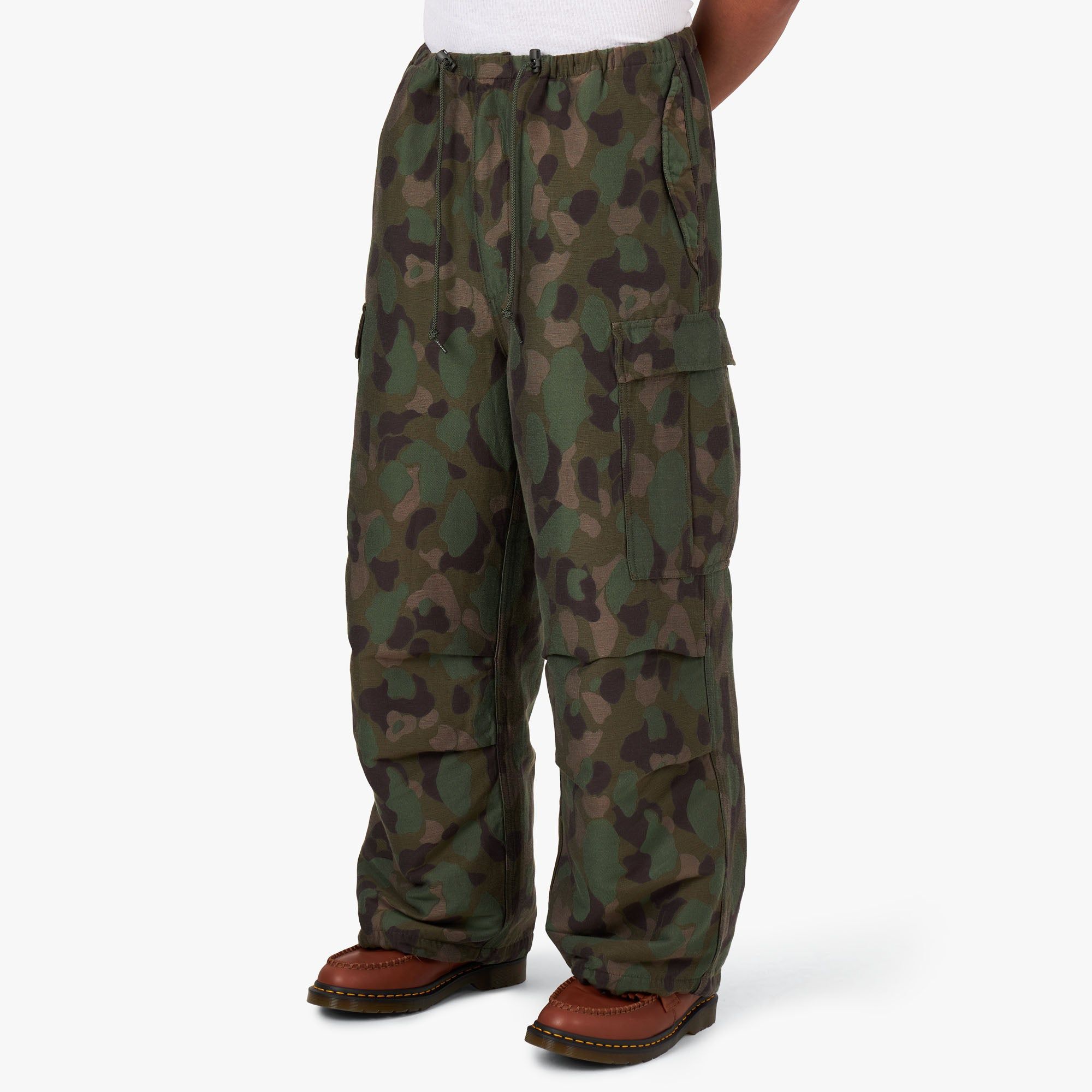 BEAMS PLUS MIL Over Pants Camo Jacquard / Olive sold by Livestock product image thumbnail 2