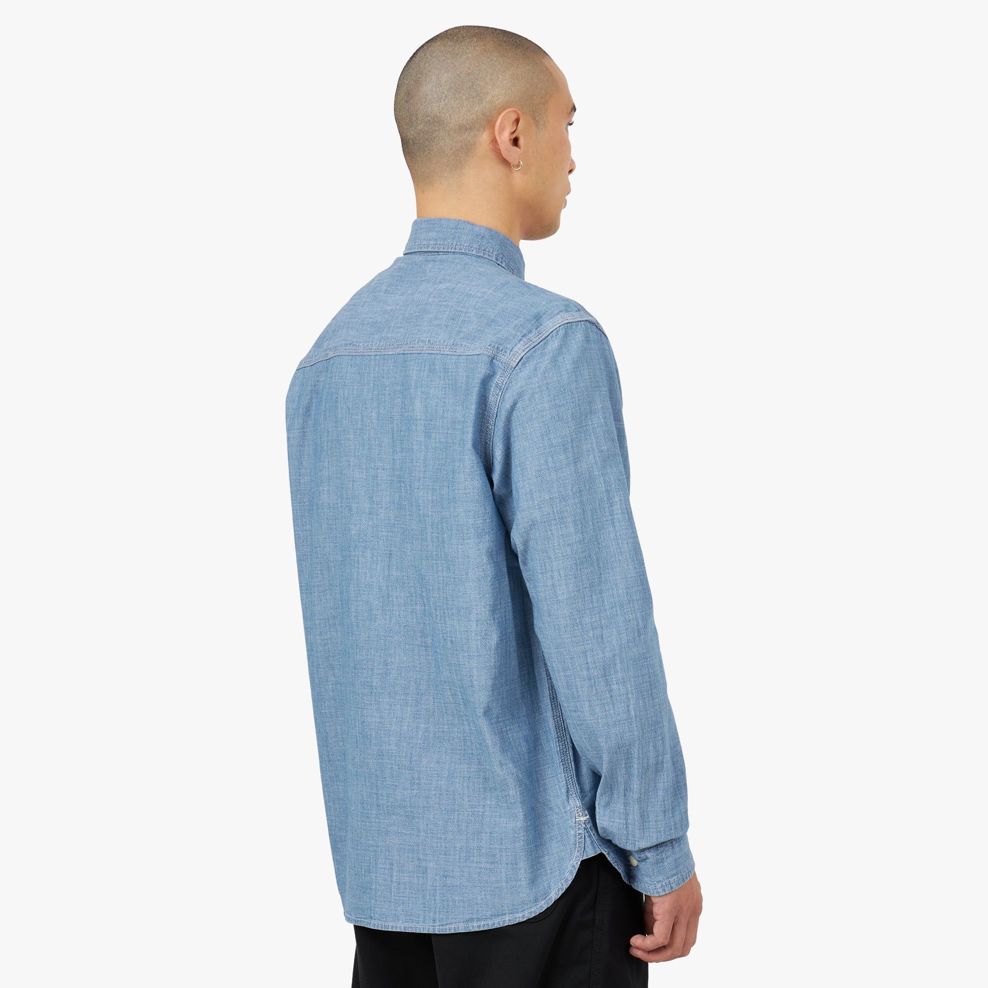 Carhartt WIP Clink Shirt / Blue Bleached sold by Livestock product image thumbnail 3