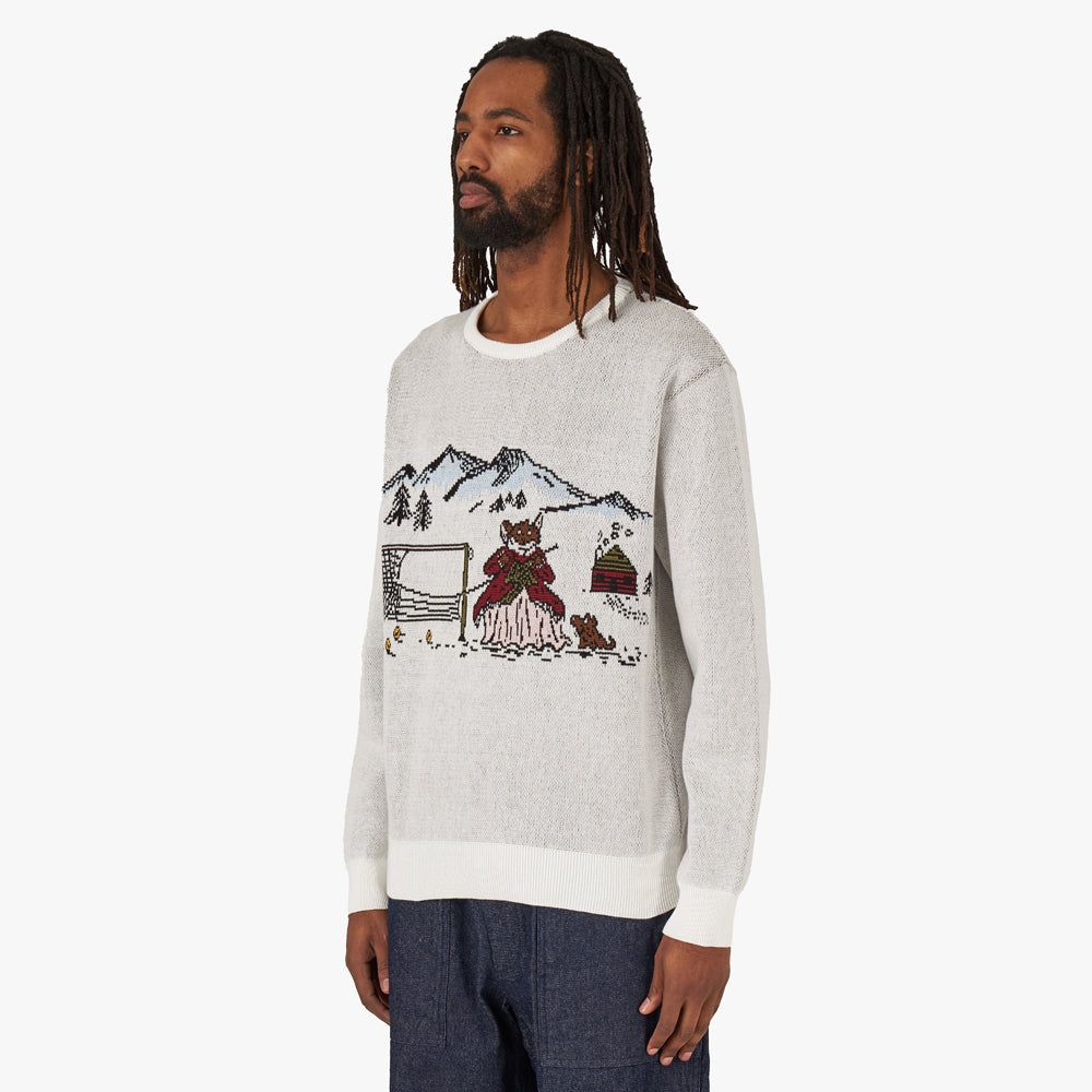 Palmes Andre Knitted Sweater / Off-White sold by Livestock product image thumbnail 2