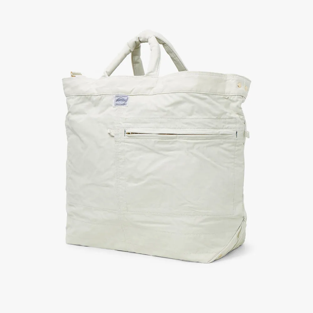 PORTER Mile 2Way Tote Bag / White sold by Livestock product image thumbnail 2