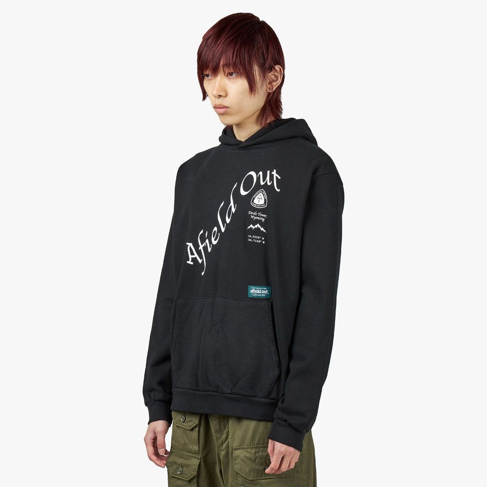 afield out Devils Tower Pullover Hoodie / Black sold by Livestock product image thumbnail 3
