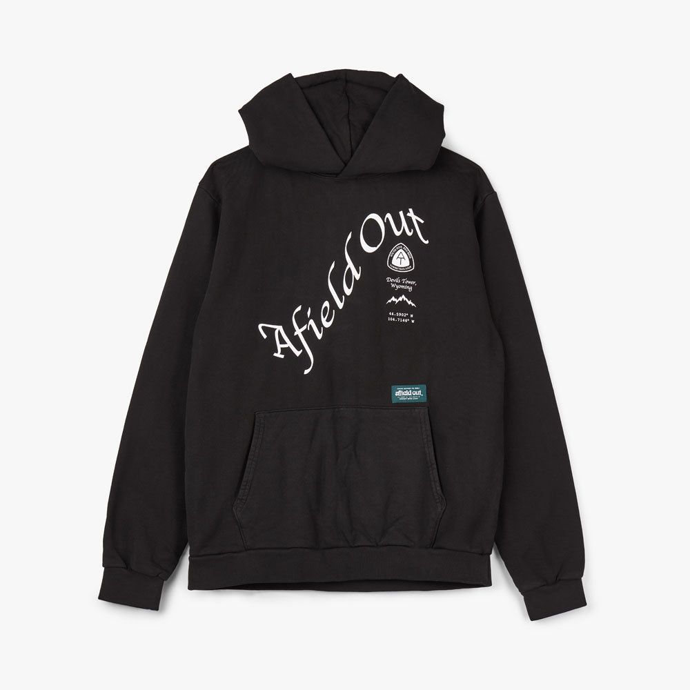 afield out Devils Tower Pullover Hoodie / Black sold by Livestock product image thumbnail 4