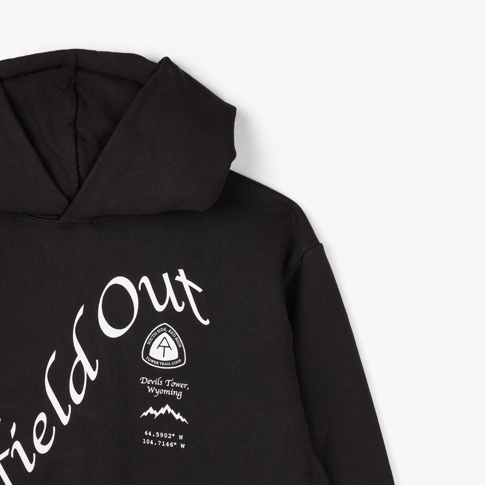 afield out Devils Tower Pullover Hoodie / Black sold by Livestock product image thumbnail 6