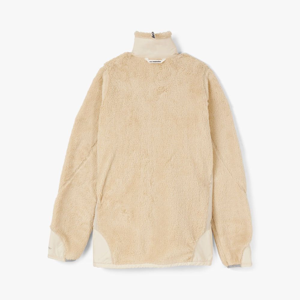 Livestock and wander High Loft Fleece Jacket / Off White