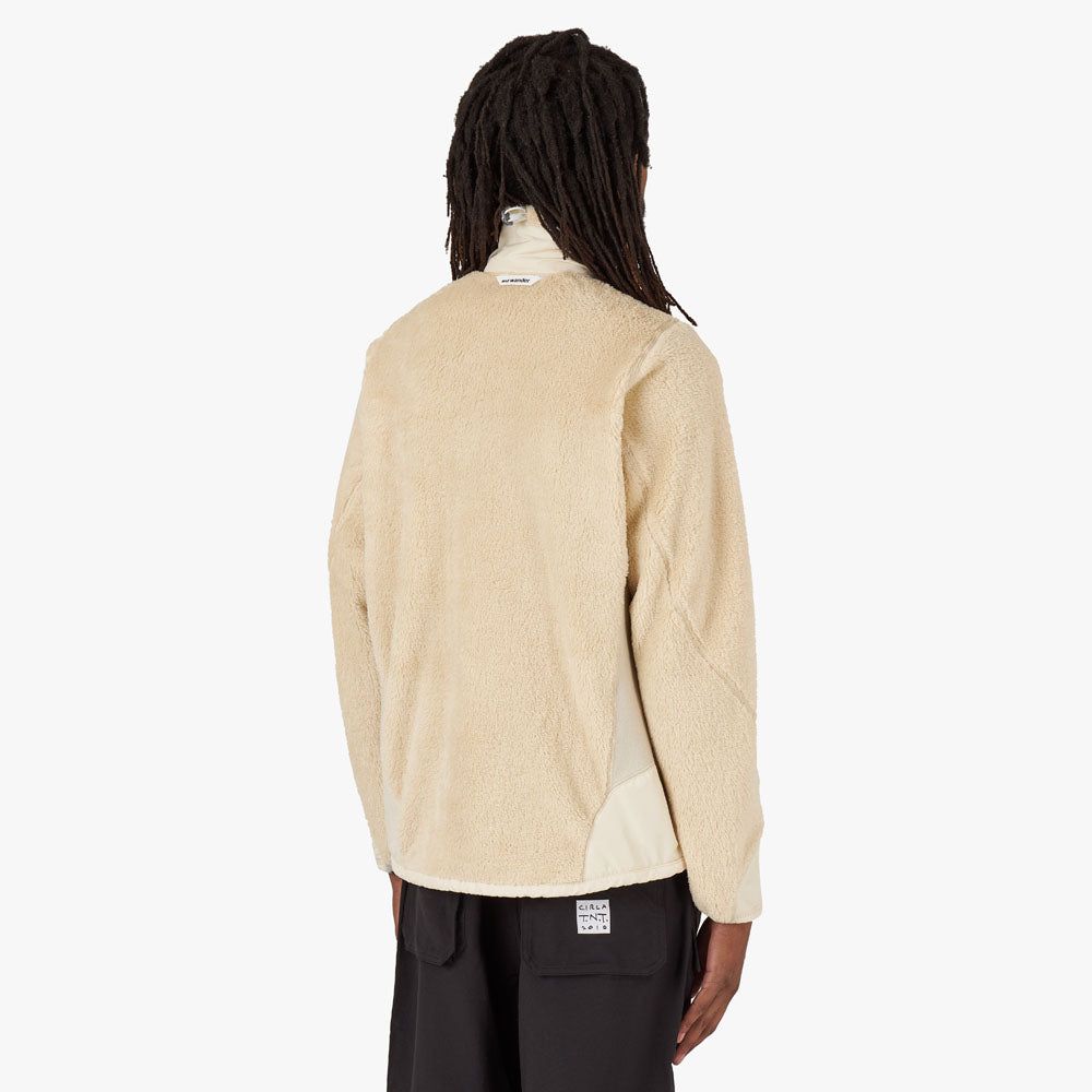 and wander High Loft Fleece Jacket / Off White sold by Livestock product image thumbnail 3