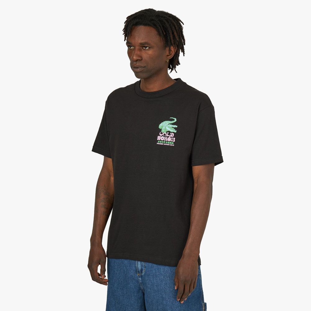 Cold World Frozen Goods Gator T-shirt / Black sold by Livestock product image thumbnail 2