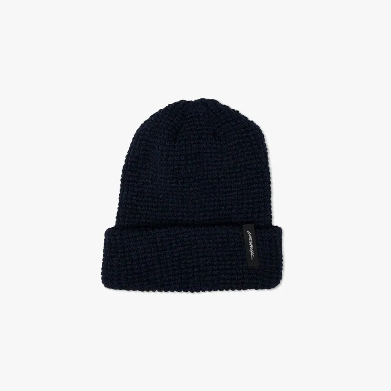 Livestock Merino Blend Beanie / Navy sold by Livestock
