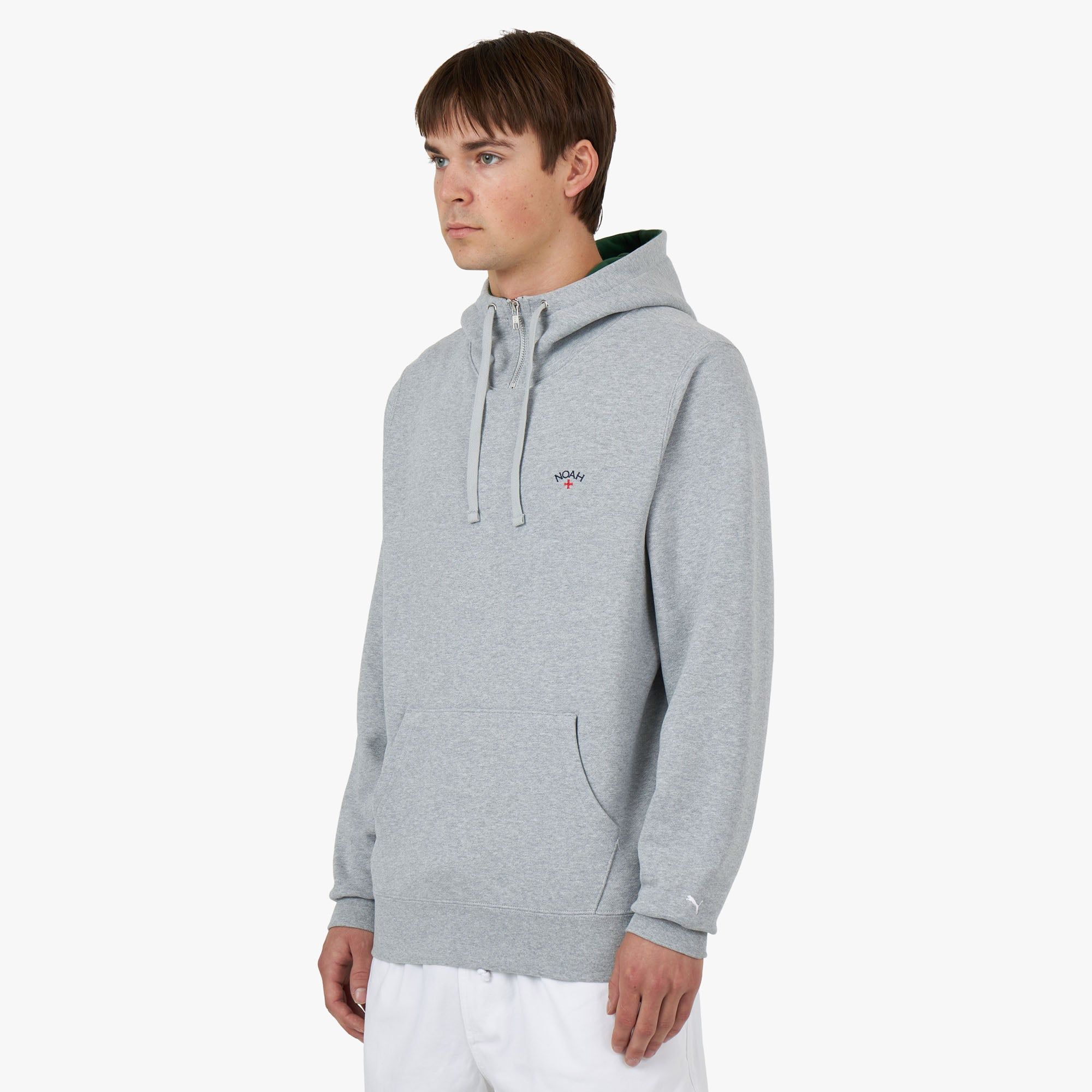 Puma x Noah Pullover Hoodie / Light Grey Heather sold by Livestock product image thumbnail 2