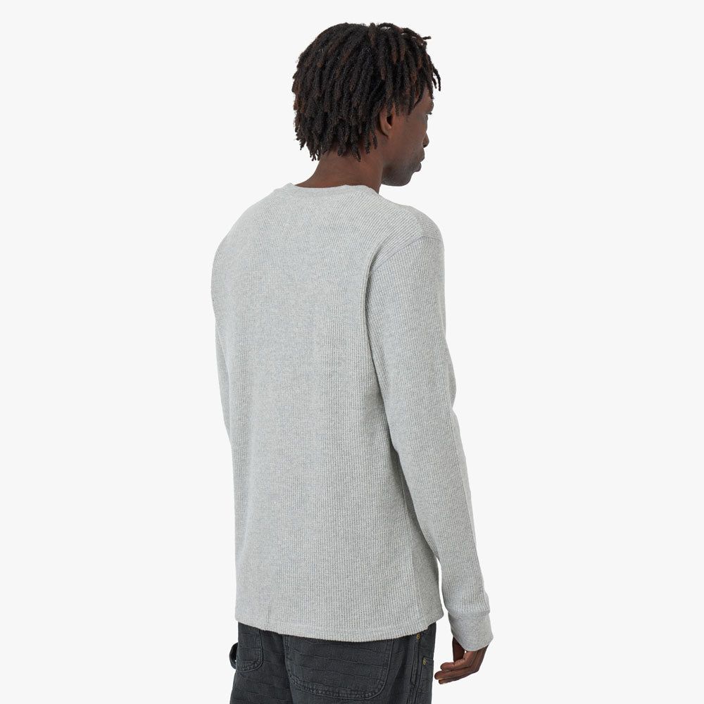 New Balance MADE in USA Thermal Long Sleeve T-shirt / Athletic Grey sold by Livestock product image thumbnail 3