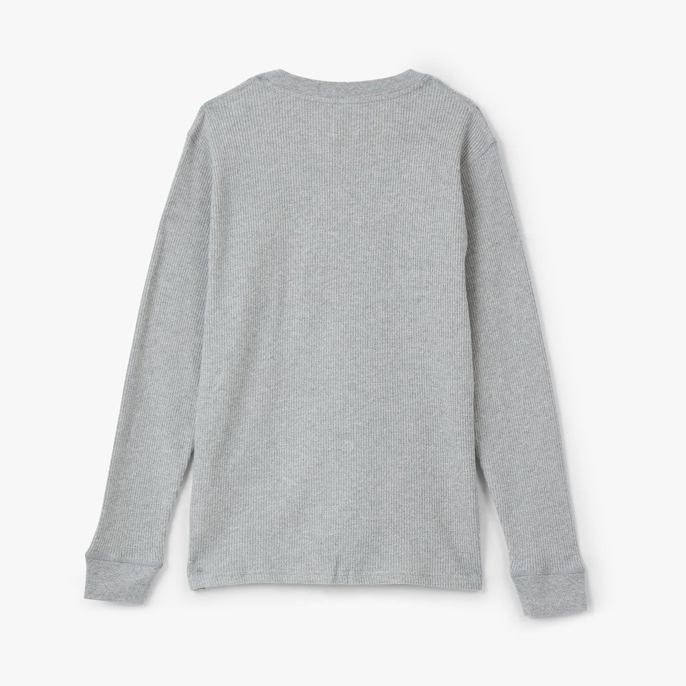 New Balance MADE in USA Thermal Long Sleeve T-shirt / Athletic Grey sold by Livestock product image thumbnail 5