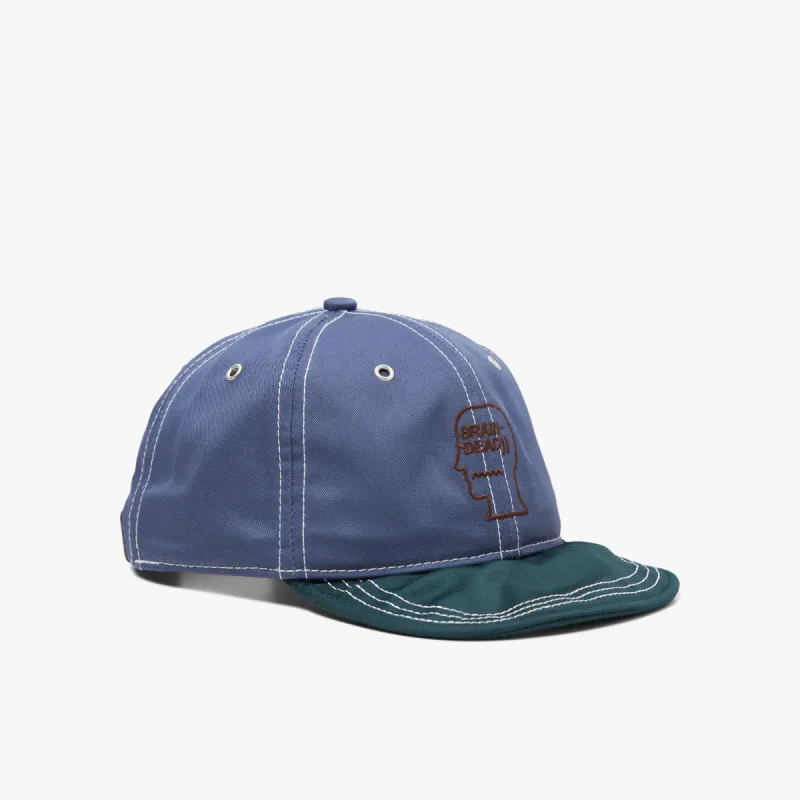 Brain Dead Wire Brim 6 Panel Hat / Slate Blue made by Livestock