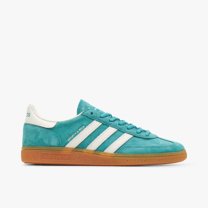 adidas Originals x Sporty & Rich Handball Spezial Green / Chalk White sold by Livestock